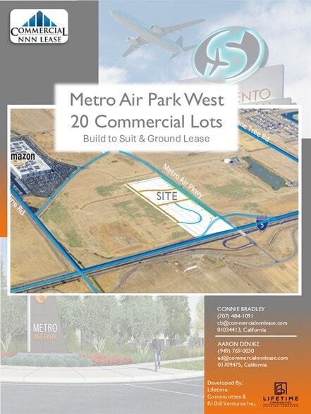 Metro Air Parkway at I-5 Pky, Sacramento, CA à louer - Aérien - Image 2 de 7