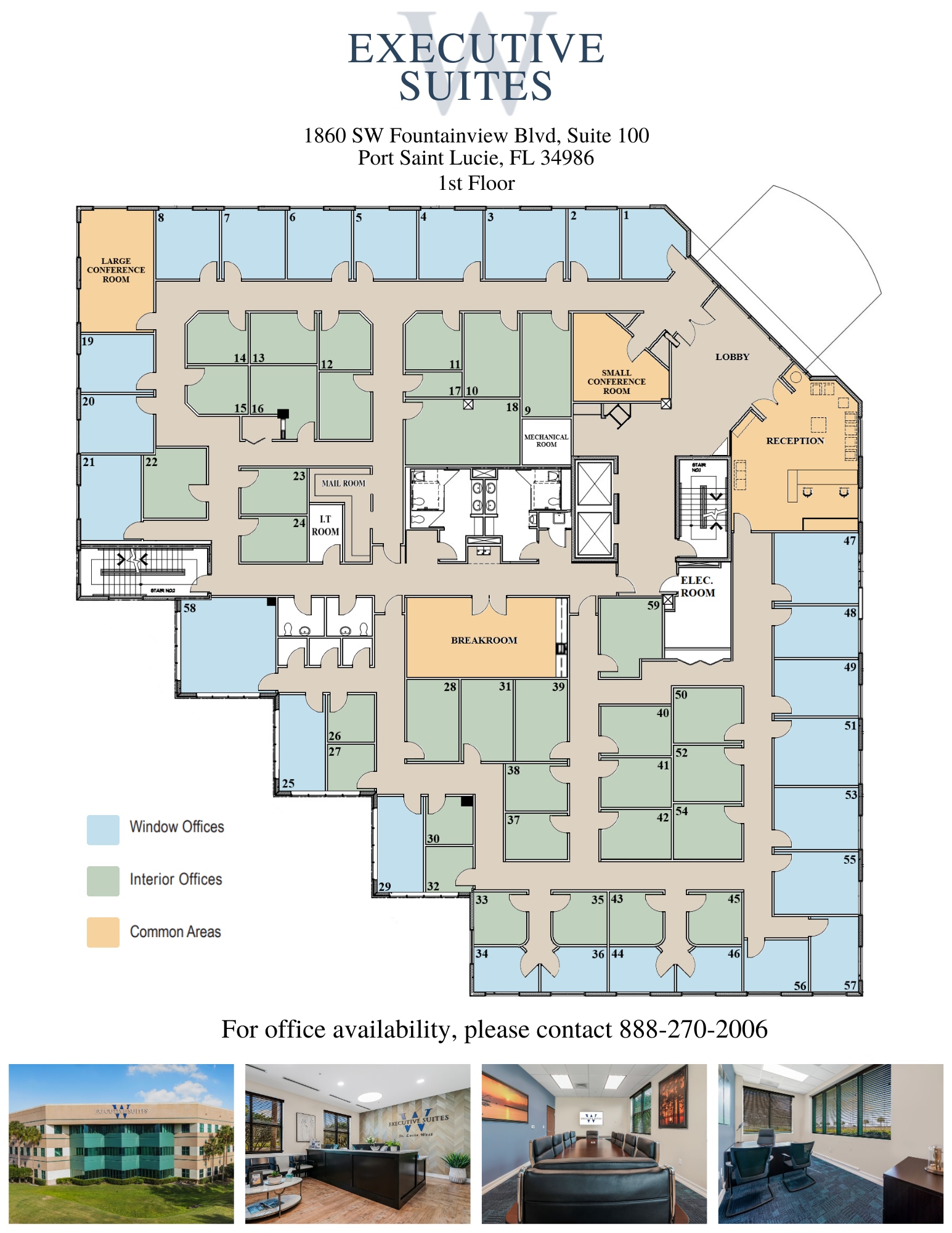 1860 SW Fountainview Blvd, Port Saint Lucie, FL for lease Floor Plan- Image 1 of 1