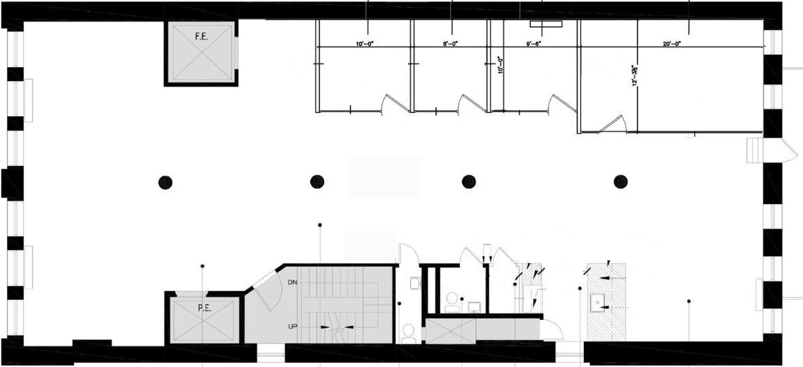 36-38 E 20th St, New York, NY à louer Plan d’étage- Image 1 de 1