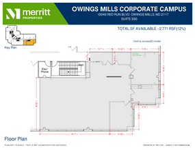 10045 Red Run Blvd, Owings Mills, MD for lease Floor Plan- Image 1 of 1