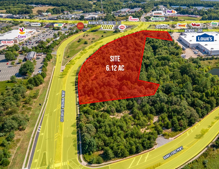 Celebrate Virginia Parkway Pky, Fredericksburg, VA for sale - Aerial - Image 2 of 15
