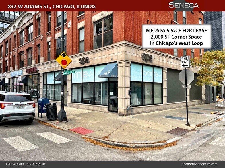 832-842 W Adams St, Chicago, IL à louer - Photo du bâtiment - Image 3 de 11