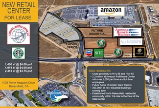 Plus de détails pour 1428 Merle Haggard Dr, Bakersfield, CA - Commerce de détail à louer