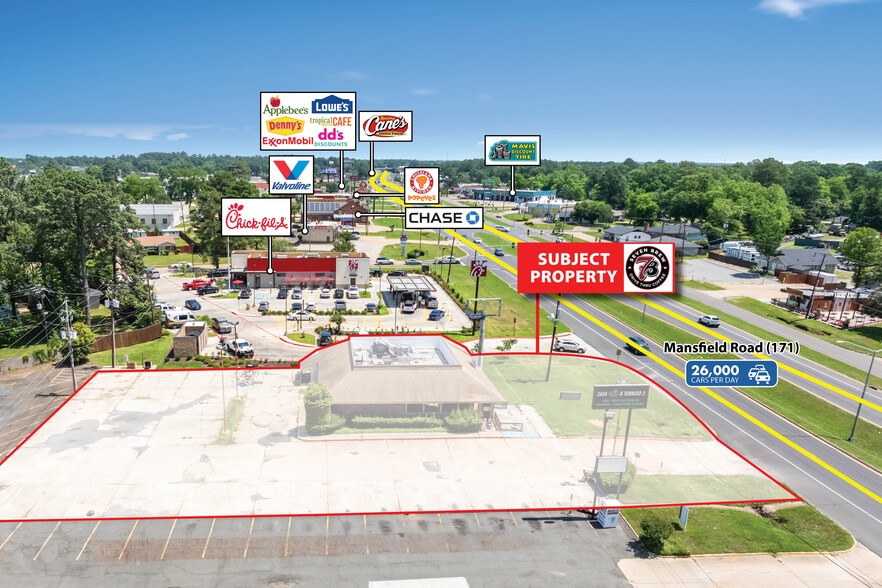 9124 Mansfield Rd, Shreveport, LA for sale - Building Photo - Image 2 of 4