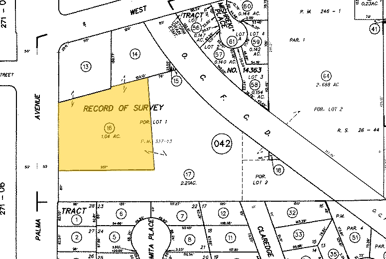 1120 W La Palma Ave, Anaheim, CA for lease - Plat Map - Image 2 of 9