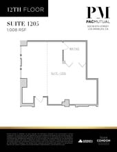 523 W 6th St, Los Angeles, CA à louer Plan d’étage- Image 1 de 1