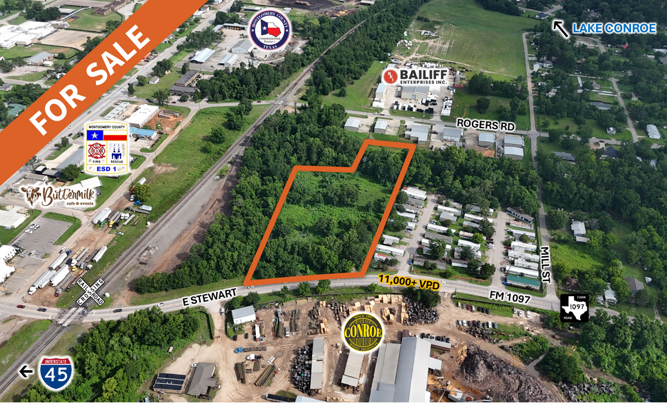 301 FM 1097, Willis, TX à vendre - Aérien - Image 1 de 4