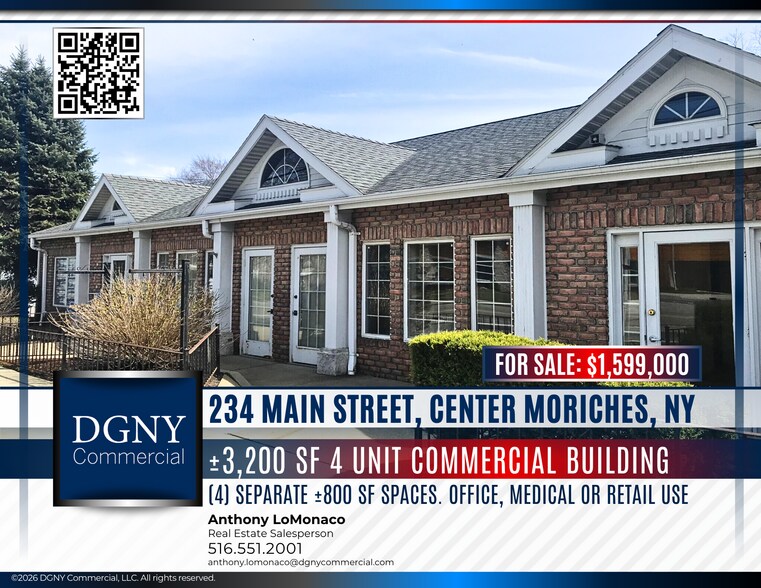 234 Main St, Center Moriches, NY à vendre - Photo du bâtiment - Image 1 de 14