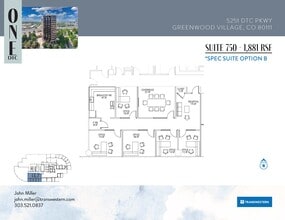 5251 Dtc Pky, Greenwood Village, CO for lease Floor Plan- Image 2 of 2