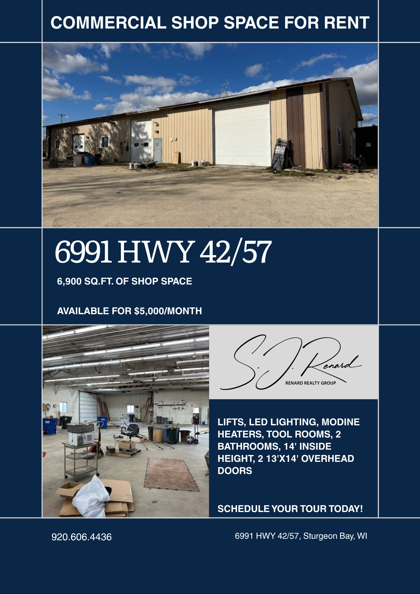 6991 WI-42 Hwy, Sturgeon Bay, WI for lease Interior Photo- Image 1 of 13