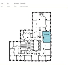 100 Bush St, San Francisco, CA à louer Plan d  tage- Image 1 de 1