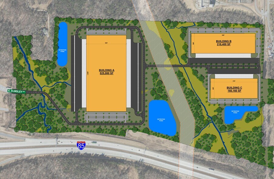 121 E Elmsley Dr, Greensboro, NC à louer - Photo du bâtiment - Image 2 de 8