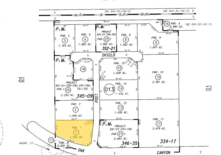 1 Post Dr, Irvine, CA for lease - Plat Map - Image 2 of 8