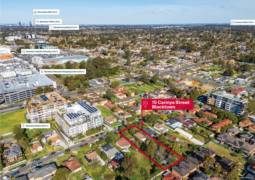 15 Carinya St, Blacktown à vendre - Aérien - Image 3 de 5