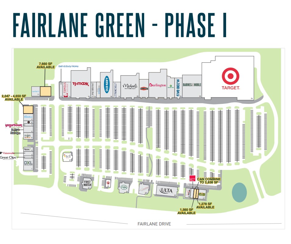 3100-3300 Fairlane Dr, Allen Park, MI for lease Floor Plan- Image 1 of 1