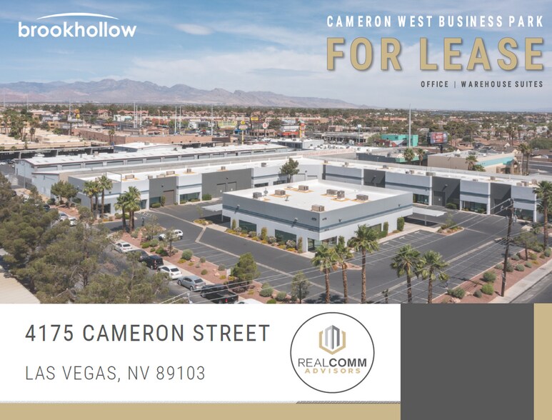 4175 Cameron St, Las Vegas, NV à louer - Photo du bâtiment - Image 1 de 8