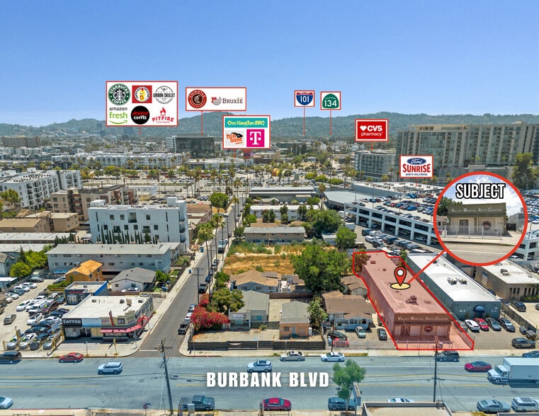 11316 Burbank Blvd, North Hollywood, CA for lease - Building Photo - Image 2 of 9