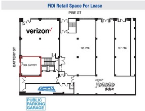 98 Battery St, San Francisco, CA for lease Floor Plan- Image 2 of 2