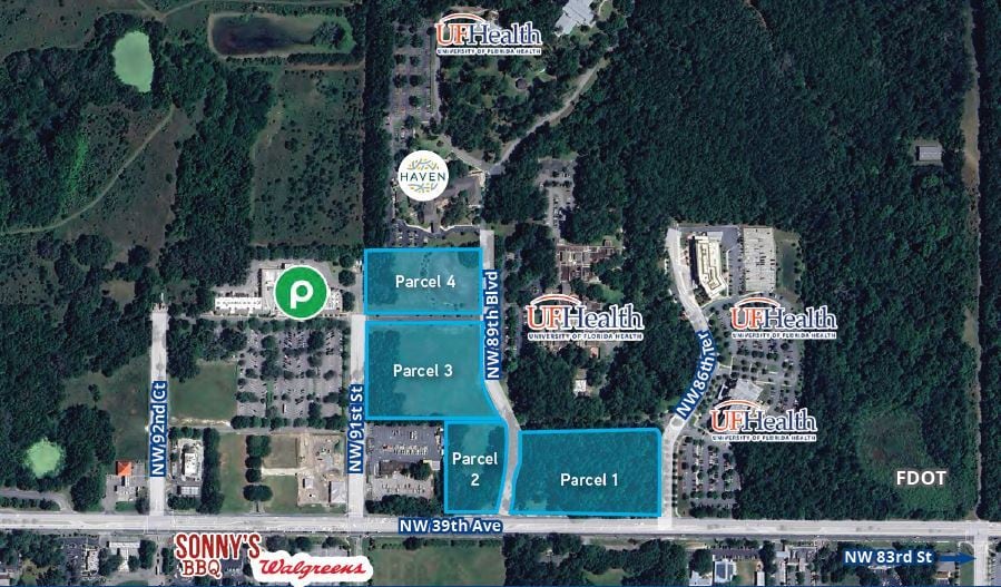 NW 39th & NW 89th Blvd ave, Gainesville, FL for sale - Building Photo - Image 2 of 6