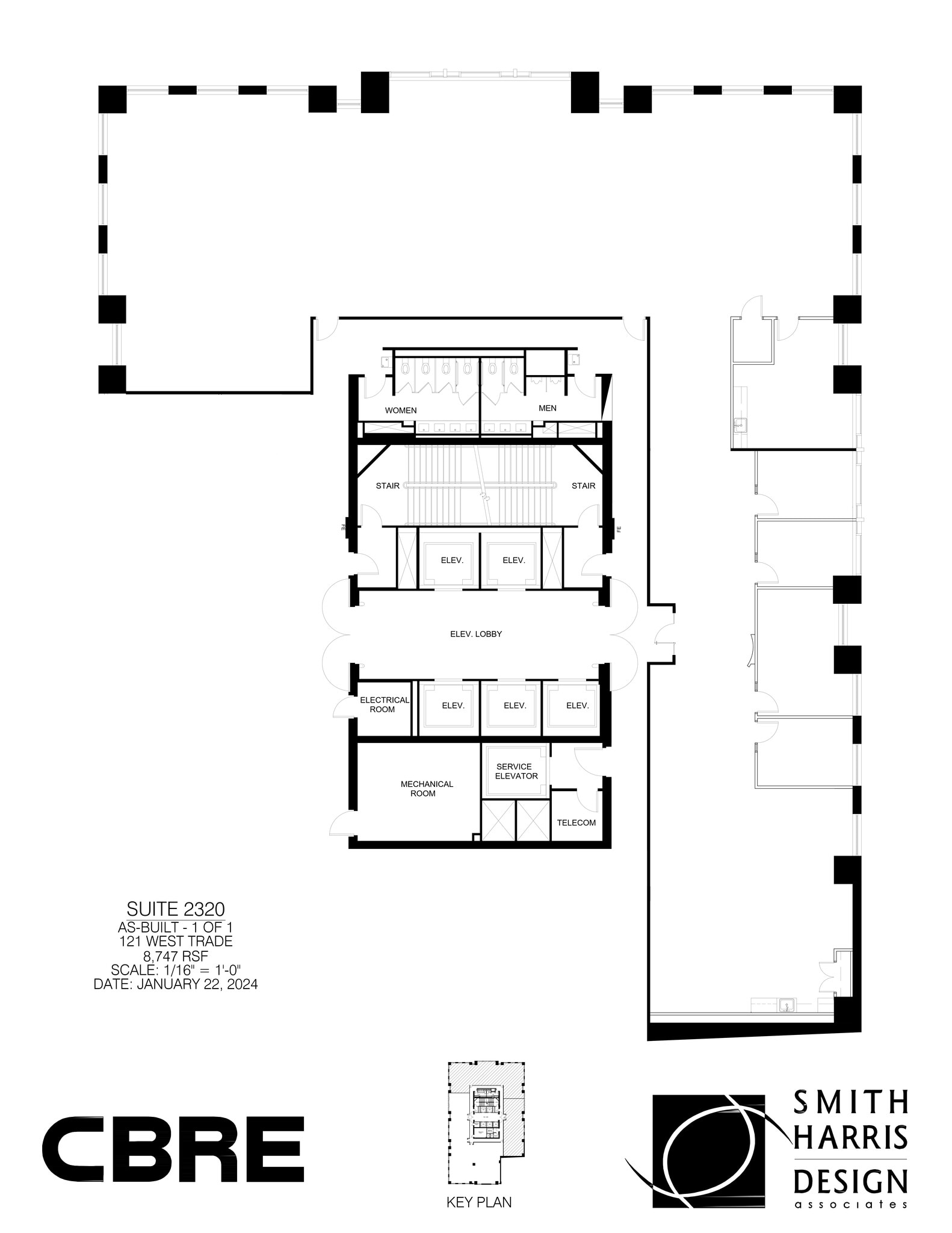 121 W Trade St, Charlotte, NC for lease Site Plan- Image 1 of 1