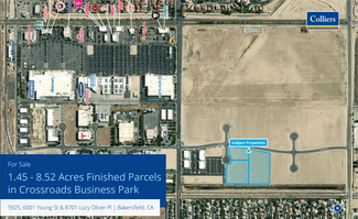 Plus de détails pour Crossroads Business park, Bakersfield, CA - Terrain à vendre