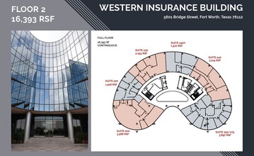 5601 Bridge St, Fort Worth, TX à louer Plan d’étage- Image 1 de 1