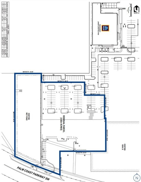 645 Palm Coast Pky SW, Palm Coast, FL for sale - Site Plan - Image 2 of 3