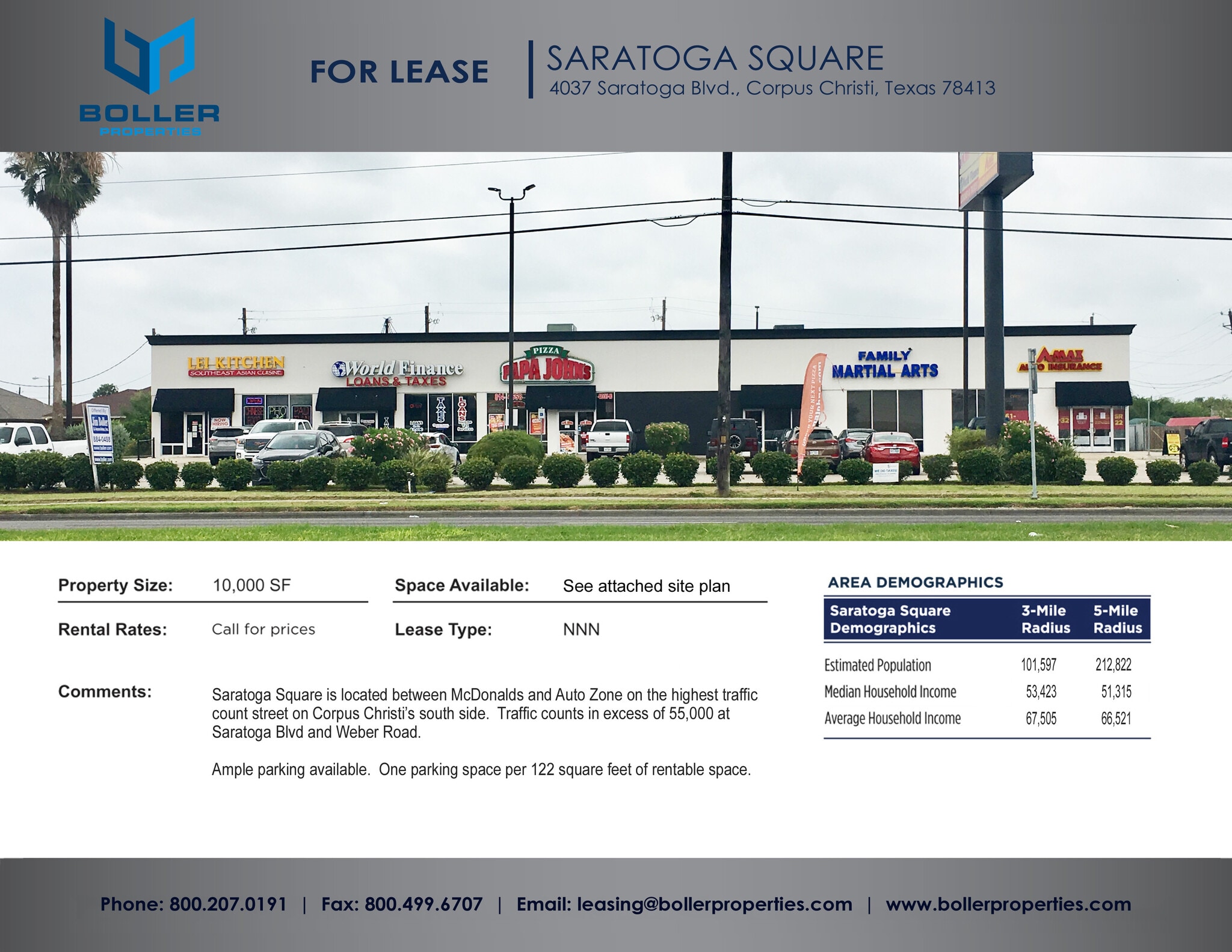 4037 Saratoga Blvd, Corpus Christi, TX for lease Primary Photo- Image 1 of 2