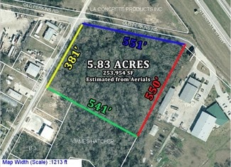 Plus de détails pour La Crete Ln, Baton Rouge, LA - Terrain à vendre