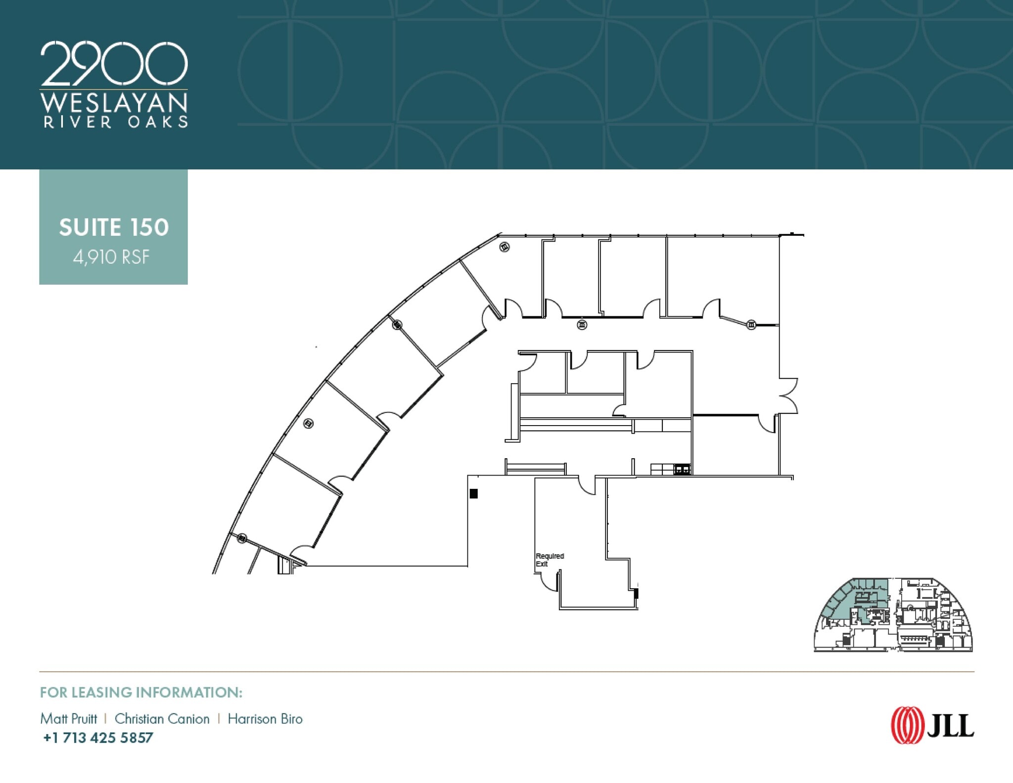 2900 Weslayan St, Houston, TX for lease Floor Plan- Image 1 of 1