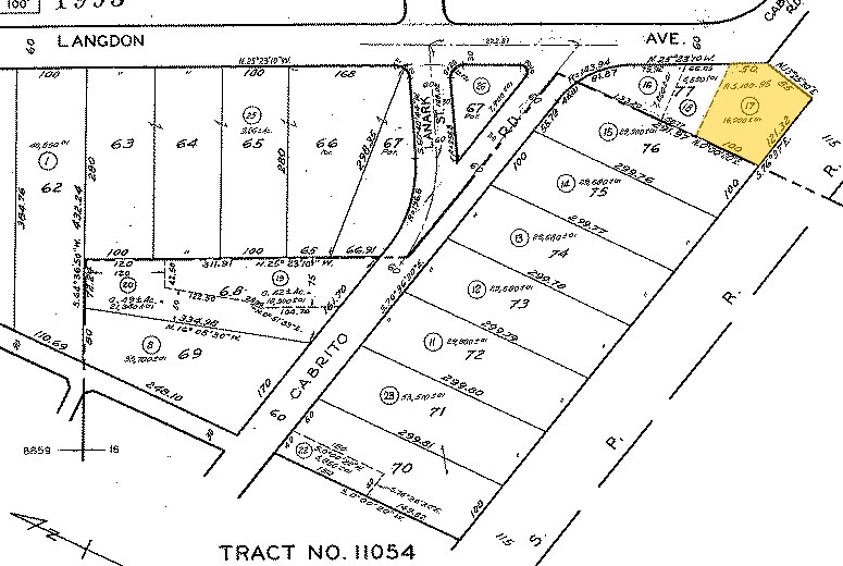 8001 Langdon Ave, Van Nuys, CA à louer - Plan cadastral - Image 2 de 5