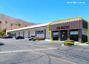362-420 S Palm Canyon Dr, Palm Springs, CA for lease Building Photo- Image 1 of 1
