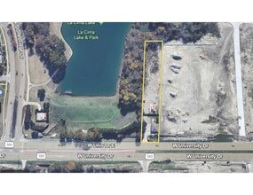 8301 W University Dr, McKinney, TX - Aérien Vue de la carte