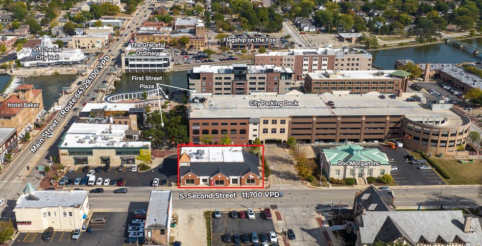 24 S 2nd St, St Charles, IL for lease - Building Photo - Image 2 of 10