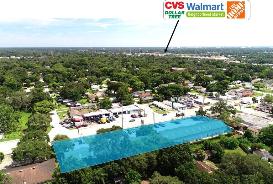 408-428 W Waters Ave, Tampa, FL à louer - Photo du bâtiment - Image 2 de 4