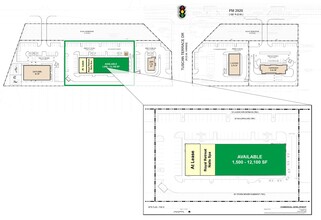 0 Waller-Tomball Rd, Hockley, TX à louer Plan de site- Image 1 de 1