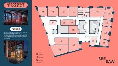 86 Princess St, Manchester à louer Plan de site- Image 2 de 9