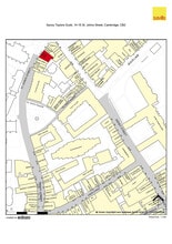 14-15 St Johns St, Cambridge for lease Goad Map- Image 1 of 1