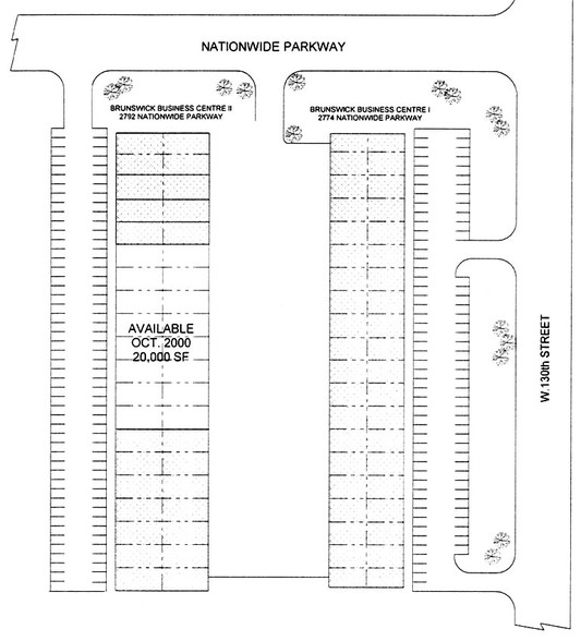 2792 Nationwide Pky, Brunswick, OH for lease - Typical Floor Plan - Image 3 of 7