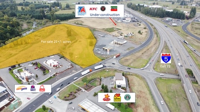 0 Rush Rd, Napavine, WA - Aerial  map view