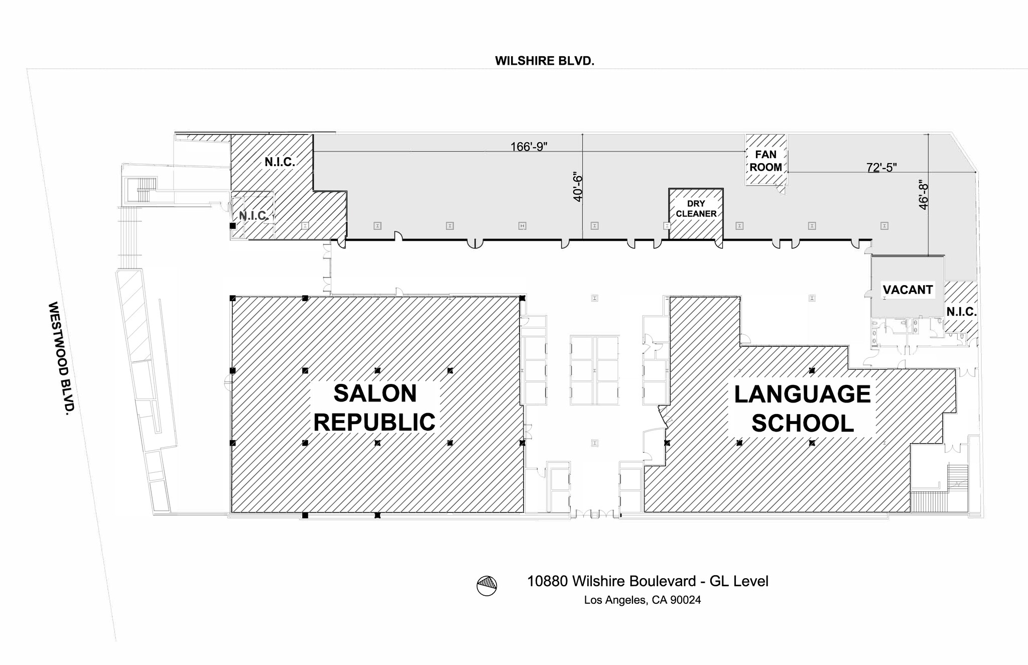 10880 Wilshire Blvd, Los Angeles, CA for lease Site Plan- Image 1 of 1