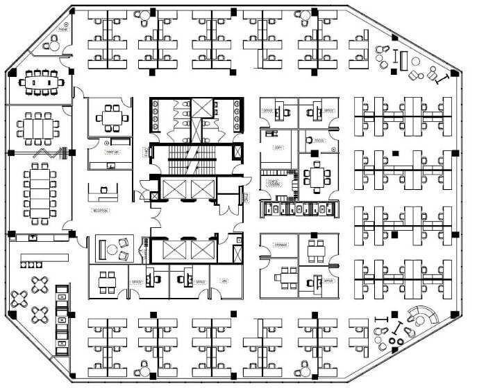 10 Four Seasons Pl, Toronto, ON for lease Floor Plan- Image 1 of 1