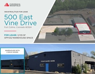 Plus de détails pour 500 E Vine Dr, Fort Collins, CO - Industriel à louer