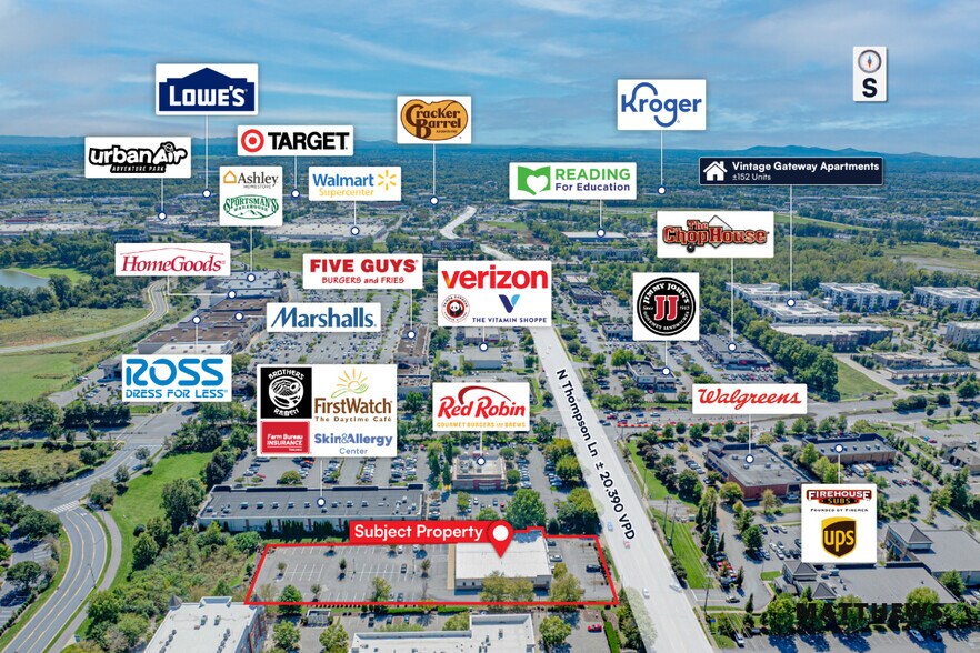 760 N Thompson Ln, Murfreesboro, TN à vendre - Photo du bâtiment - Image 2 de 2