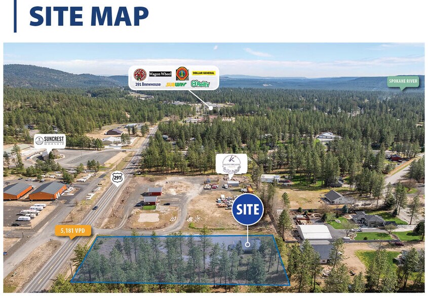 6063B Hwy 291, Nine Mile Falls, WA à vendre - Photo du bâtiment - Image 3 de 4
