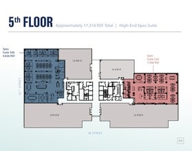 2445 M St NW, Washington, DC for lease Floor Plan- Image 1 of 2