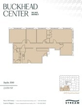 2970 Peachtree Rd NW, Atlanta, GA à louer Plan d’étage- Image 2 de 2