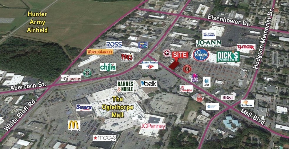 110 Mall Blvd, Savannah, GA à louer - Photo du bâtiment - Image 2 de 6