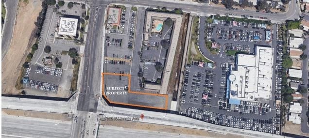 103 N Lincoln Ave, Corona, CA for lease - Aerial - Image 2 of 2