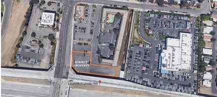 103 N Lincoln Ave, Corona, CA - Aerial map view